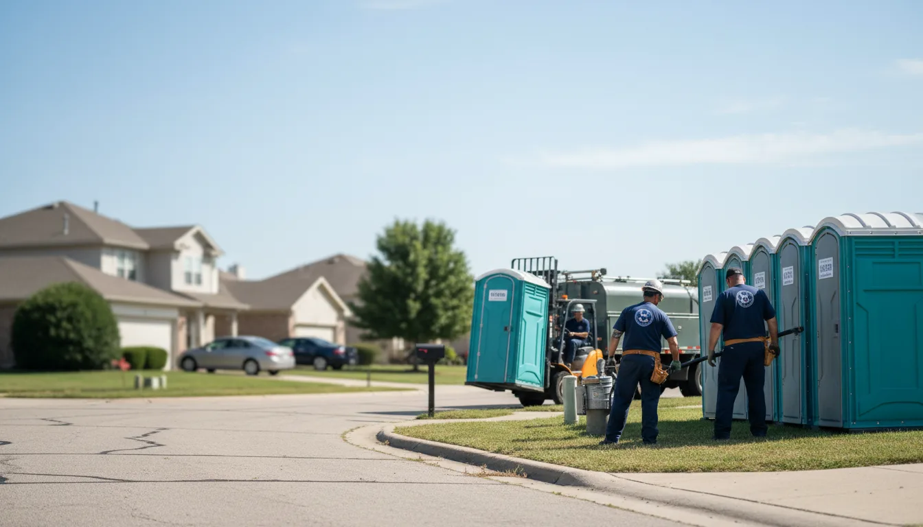 Porta Potty Rental in Dodge City, KS near me